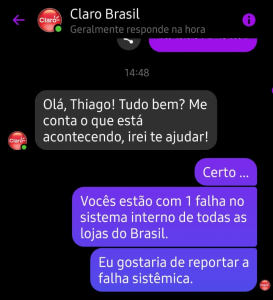 Operadora de Telefonia Claro ignora vulnerabilidades de segurança e avisos de “Hacker Ético”!