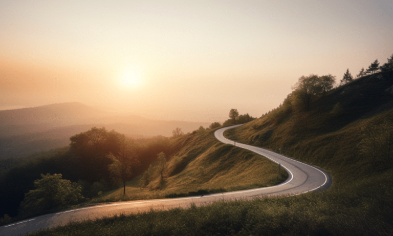Ambcrypto A Curvy Road On Top Of A Hill As The Sun Rises In The 9d94170c 718e 4b53 Ae54 6fc6372952f7 1000x600.png