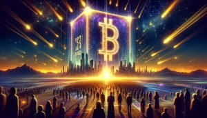 Dall·e 2023 11 08 13.23.26 Create An Abstract Rectangular Image That Captures The Essence Of Counting Down To A Significant Event The Approval And Launch Of A Bitcoin Exchang.jpg