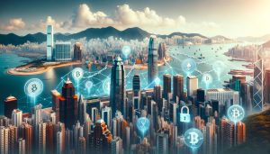 Dall·e 2023 12 06 15.23.19 Create A Hyperrealistic Landscape Oriented Cover Image For A Story About Hong Kongs Sfc Restricting Access To Cryptocurrency Websites Emphasizing D.jpg