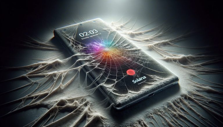 Dall·e 2023 12 06 17.20.53 Create An Even More Detailed And Hyperrealistic Close Up Image Of A High End Smartphone For A Tech Publication Cover. The Entire Frame Is Filled With .jpg