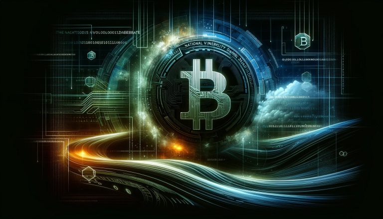 Dall·e 2023 12 11 16.10.22 The Cover Image For A Tech Publication Story Titled The National Vulnerability Database Nvd And Bitcoin Bug. This Dynamic Landscape Oriented Cover.jpg