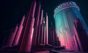 Ambcrypto Prompt An Abstract And Futuristic Scene With The Stac B57b8403 Aa3e 456d B343 61afb53c4356 1 1000x600.png