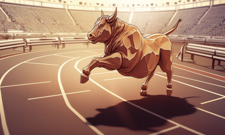 Ambcrypto An Image Of A Charging Bull Adorned With A Litecoin L 8fb316bb A368 46b4 835e Bd09a486c72a 1 1000x600.png