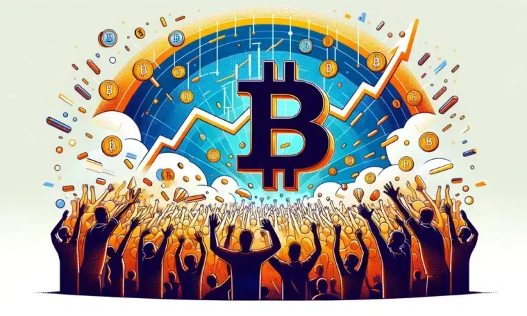 Dall·e 2024 03 08 12.42.36 Design A Featured Image For The Article Titled Bitcoin Will Retail Interest Push Btcs Price Past 70000 Using The Hex Color Code Fbece0. The I 1000x600.webp.webp