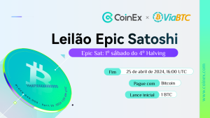Marco Leilão Epic Sat Da Coinex Começou!