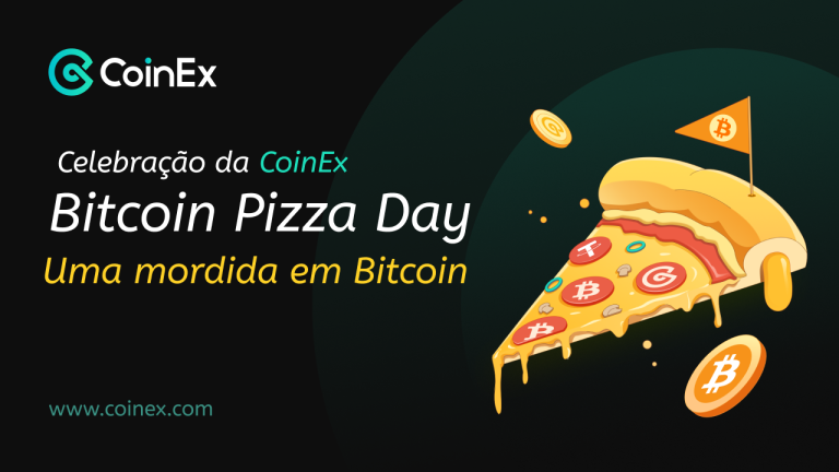 Coinex Comemora Bitcoin Pizza Day Com Campanha Uma Mordida De Bitcoin.
