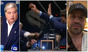 Marçal pede indenização de R$ 100 mil a Datena por cadeirada em debate na TV