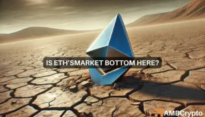 Par ETH/BTC cai abaixo de 0,04: este é o fundo do Ethereum?