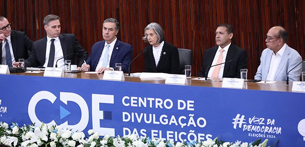 "Não há eleições sem imprensa livre", diz Cármen Lúcia ao apresentar balanço do 1º turno das Eleições 2024