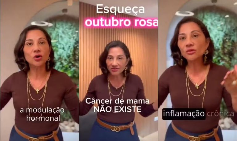 Médica é condenada por espalhar fake news sobre câncer de mama não existir