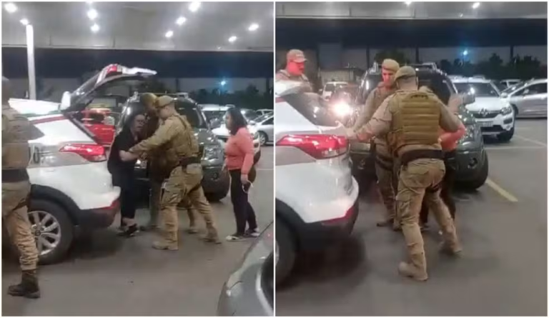Advogada e mãe são agredidas por policiais militares em supermercado de Santa Catarina