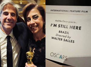 "Ainda Estou Aqui": História de Rubens e Eunice Paiva leva Oscar de Melhor Filme Internacional