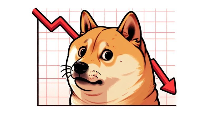 Dogecoin doge at risk of more losses.jpg