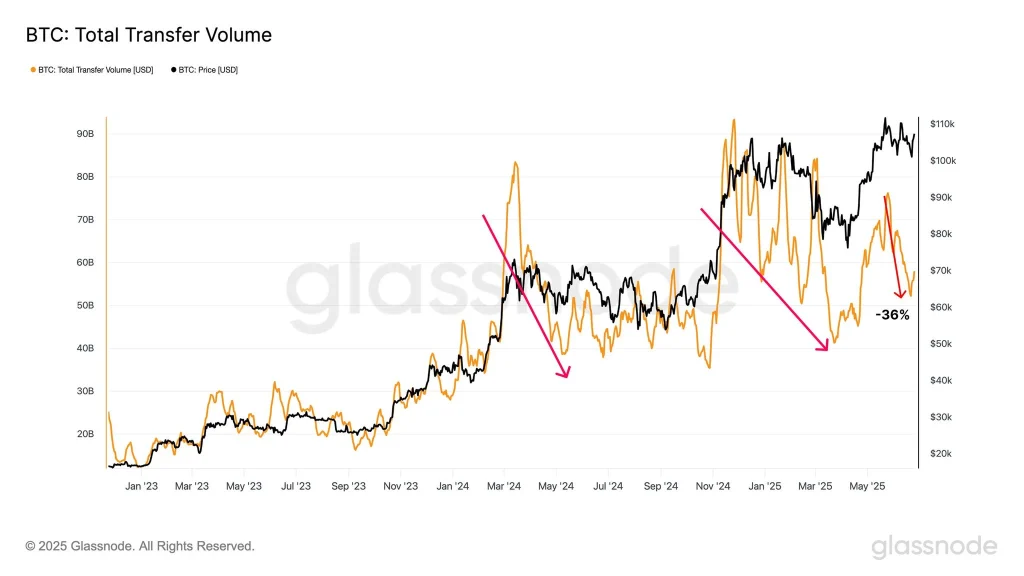 Análise de dados de GlassNode