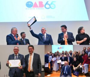 OAB-DF é homenageada por seus 65 anos de história e presidente Paulo Maurício Siqueira recebe título de cidadão benemérito de Brasília 