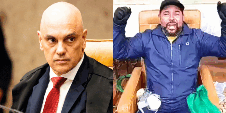 Réu do 8/1 que ocupou cadeira no STF pode pegar 17 anos, segundo voto de Moraes