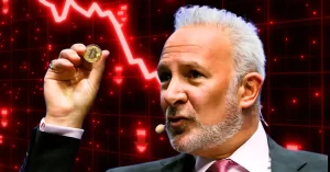 Peter schiff warns of potential bitcoin price crash as saylors strategy to backfire.webp.webp