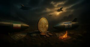 Iran israel missile bitcoin .jpg