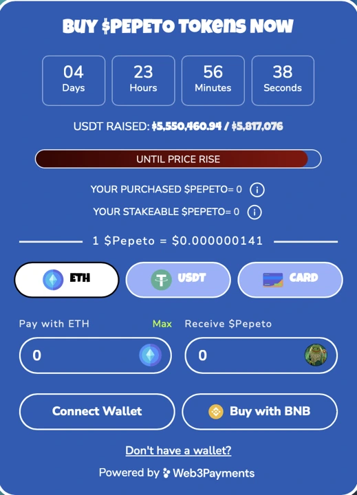 Buy-pepeto-Token