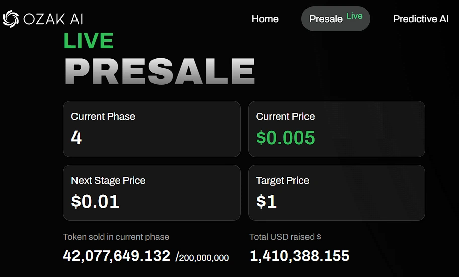 Ozak-AI-Presale