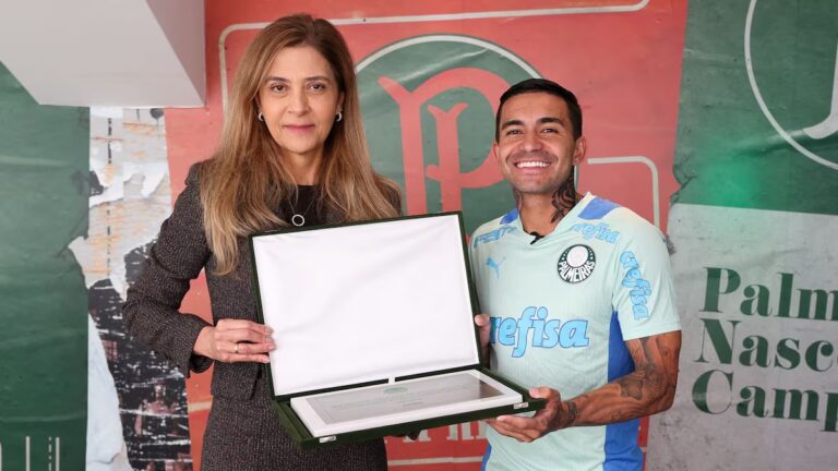 STJD suspende Dudu por seis jogos por conduta discriminatória contra Leila Pereira, presidente do Palmeiras  