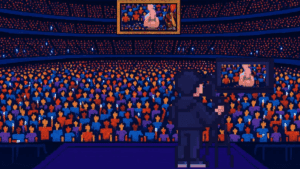 Flagra em show do Coldplay vira jogo no estilo 'Onde Está o Wally?'