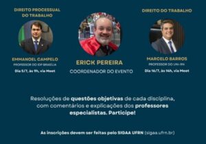 Professores da UFRN, IDP e UNI-RN se unem para aulões preparativos do próximo Exame de Ordem