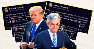 Jerome powell a fool without a clue donald trump slams fed chair in viral post.webp.webp