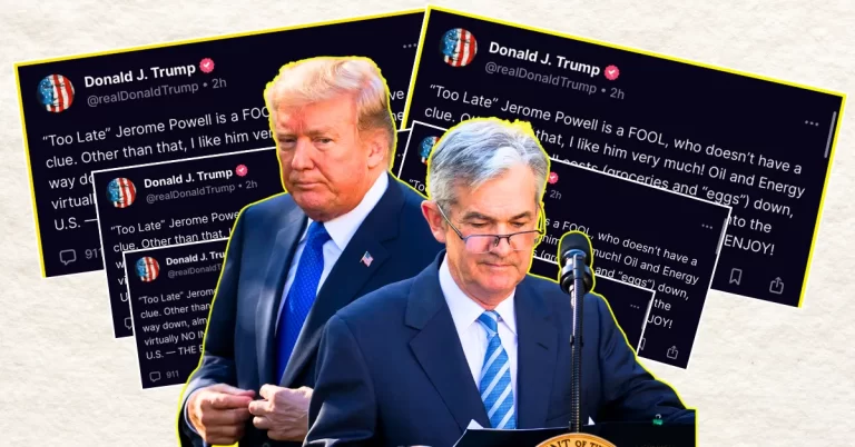 Jerome powell a fool without a clue donald trump slams fed chair in viral post.webp.webp
