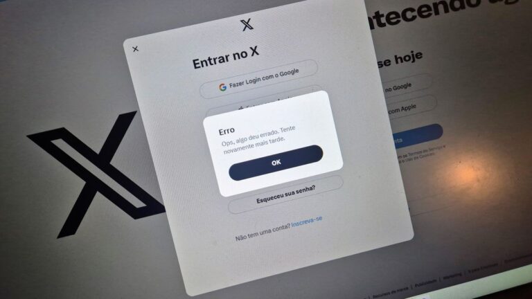 Não consegue fazer login no X? Ex-Twitter dá erro nesta terça (15)