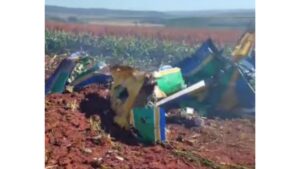 Piloto se ejeta e sobrevive a queda de avião da Esquadrilha da Fumaça