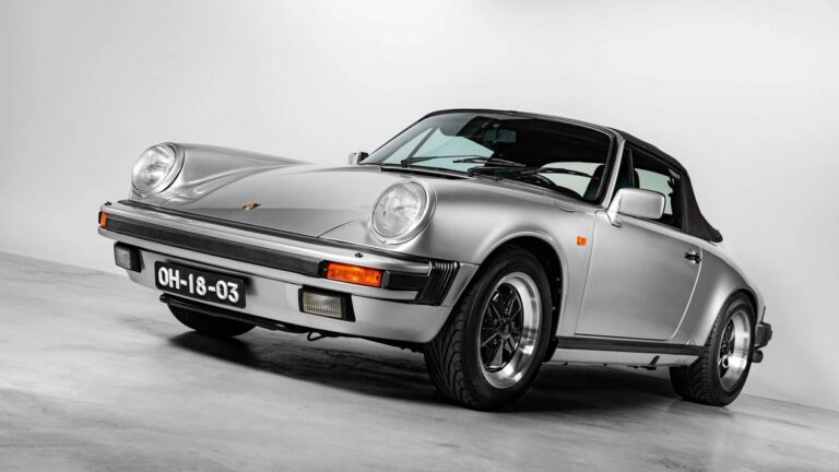 Porsche 911 Cabriolet de Ayrton Senna vai a leilão por preço surreal