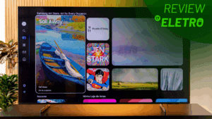 Testamos a Samsung QEF1, uma TV QLED ótima para jogos