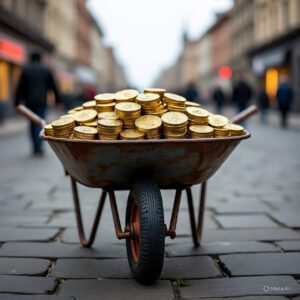Generate image of bitcoins in a wheelbarrow 1.jpeg