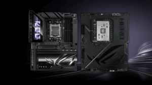 ASUS revela placa-mãe ROG Crosshair X870E com conectores escondidos