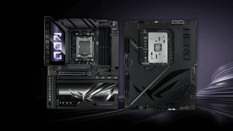 ASUS revela placa-mãe ROG Crosshair X870E com conectores escondidos