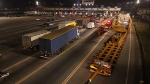 Caminhão com carga de 800 toneladas vai pagar valor absurdo em pedágio