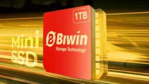 China revela SSD do tamanho de chip de celular com desempenho high-end