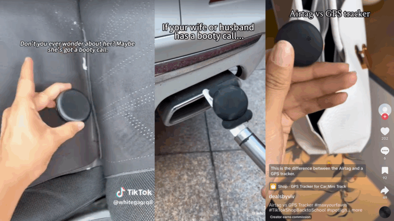 "Karma" do stalker: golpe no TikTok vende AirTag falsa que dedura o perseguidor