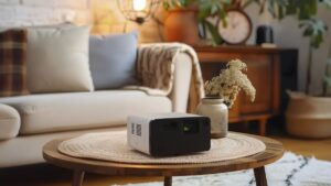 Projetor Smart Portátil Epson EF-21 em oferta: cinema portátil de 150 polegadas