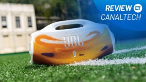 Testamos a JBL Boombox 4: alta potência com design mais leve e recursos de IA