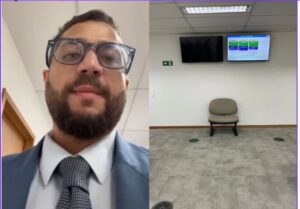 ''Gordofobia estrutural com verniz de acessibilidade'': advogado denuncia cadeira isolada para gordos em Fórum de Salvador