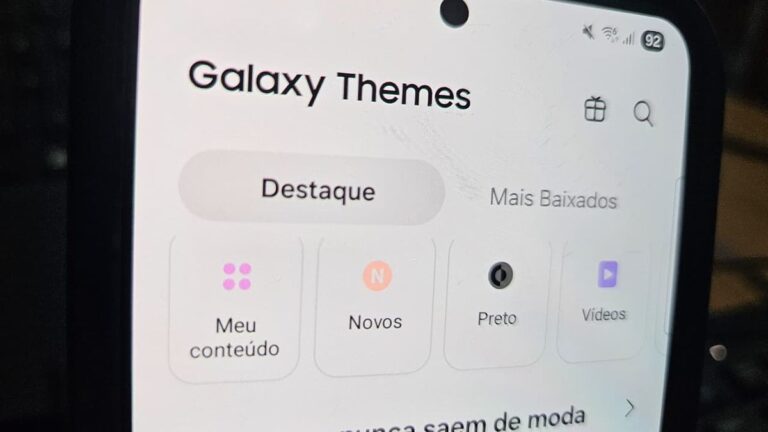 Cansou do visual do seu Samsung? Veja como alterar o tema da One UI