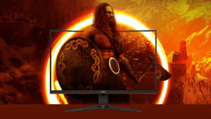 Custo-benefício imbatível: monitor gamer AOC 1080p e 100Hz por R$ 570 no KaBuM!