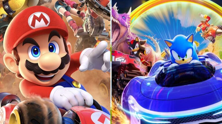 Mario Kart World vs Sonic Racing CrossWorlds: qual é o melhor?