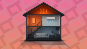 Por que o andar de cima é mais quente, mesmo com ar-condicionado ligado?