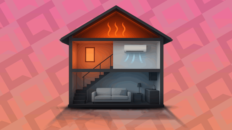 Por que o andar de cima é mais quente, mesmo com ar-condicionado ligado?