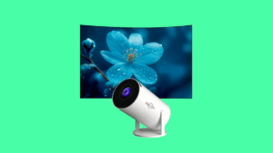 Shopee joga preço de mini projetor no chão: tela de 150 polegadas e 4K