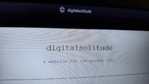 Site 'misterioso' libera acesso a uma única pessoa por vez